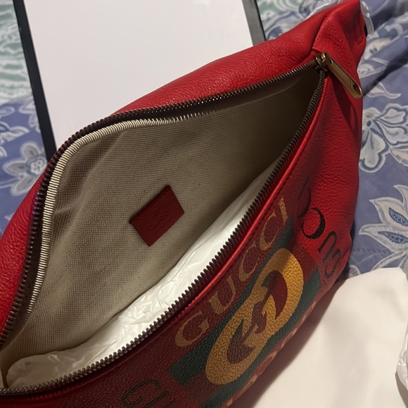 Gucci red belt bag - Picture 4 of 5